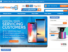 Tablet Screenshot of cellphonecases.com